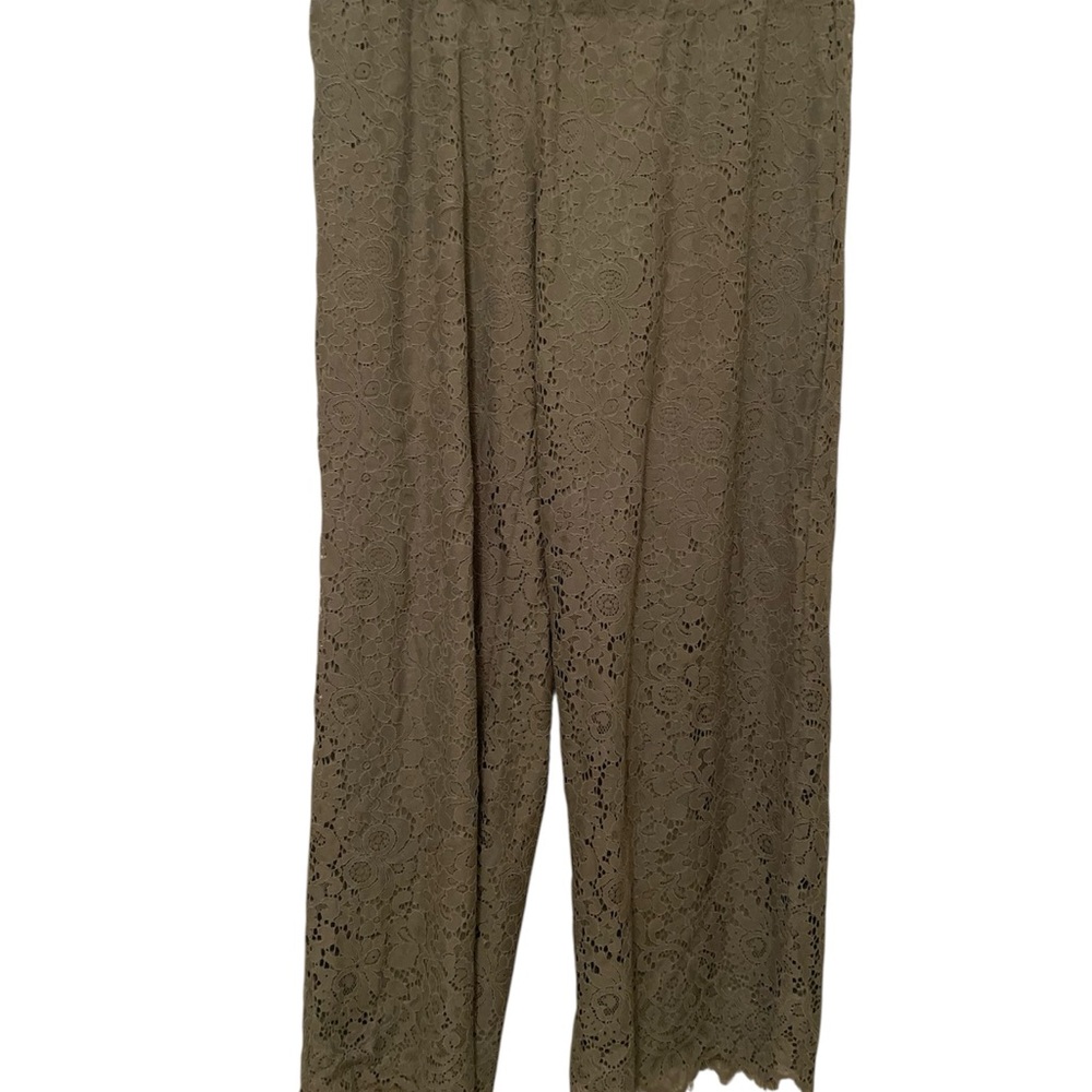 Isaac Mizrahi Live! Lace Pants Set - Picture 9 of 9